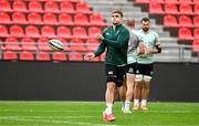 4 July 2025; Alex Kendellen during an Ireland rugby captain's run at Mikheil Meskhi Stadium in Tbilisi, Georgia. Photo by Brendan Moran/Sportsfile