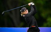 4 July 2025; Chiara Tamburlini of Switzerland during day two of the 2025 KPMG Women’s Irish Open Golf Championship at Carton House Golf Club in Maynooth, Kildare. Photo by Seb Daly/Sportsfile