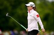 4 July 2025; Leona Maguire of Ireland during day two of the 2025 KPMG Women’s Irish Open Golf Championship at Carton House Golf Club in Maynooth, Kildare. Photo by Seb Daly/Sportsfile