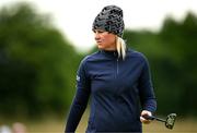 4 July 2025; Anna Nordqvist of Sweden during day two of the 2025 KPMG Women’s Irish Open Golf Championship at Carton House Golf Club in Maynooth, Kildare. Photo by Seb Daly/Sportsfile