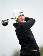 4 July 2025; Chiara Noja of Germany plays her tee shot on the sixth hole during day two of the 2025 KPMG Women’s Irish Open Golf Championship at Carton House Golf Club in Maynooth, Kildare. Photo by Seb Daly/Sportsfile