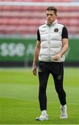 4 July 2025; Bohemians goalkeeper Kacper Chorazka before the SSE Airtricity Men's Premier Division match between St Patrick's Athletic and Bohemians at Richmond Park in Dublin. Photo by Stephen McCarthy/Sportsfile