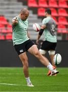 4 July 2025; Jacob Stockdale during an Ireland rugby captain's run at Mikheil Meskhi Stadium in Tbilisi, Georgia. Photo by Brendan Moran/Sportsfile