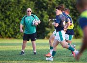 4 July 2025; Ireland head coach Neil Doak before the World Rugby U20 Championship 2025 Pool C match between Ireland and Italy at Stadio Luigi Zaffanella in Viadana, Italy. Photo by Massimiliano Carnabuci/Sportsfile
