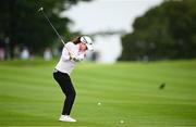 4 July 2025; Leona Maguire of Ireland plays a shot from the 11th fairway during day two of the 2025 KPMG Women’s Irish Open Golf Championship at Carton House Golf Club in Maynooth, Kildare. Photo by Seb Daly/Sportsfile