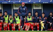 4 July 2025; Shelbourne head coach Joey O'Brien reacts during the SSE Airtricity Men's Premier Division match between Shelbourne and Cork City at Tolka Park in Dublin. Photo by Sam Barnes/Sportsfile
