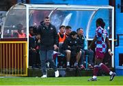 4 July 2025; Drogheda United manager Kevin Doherty during the SSE Airtricity Men's Premier Division match between Drogheda United and Galway United at Sullivan & Lambe Park in Drogheda, Louth. Photo by Tyler Miller/Sportsfile