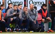 4 July 2025; Waterford head coach John Coleman, right, during the SSE Airtricity Men's Premier Division match between Derry City and Waterford at The Ryan McBride Brandywell Stadium in Derry. Photo by Ramsey Cardy/Sportsfile