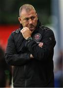 4 July 2025; Bohemians manager Alan Reynolds during the SSE Airtricity Men's Premier Division match between St Patrick's Athletic and Bohemians at Richmond Park in Dublin. Photo by Thomas Flinkow/Sportsfile