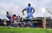 4 July 2025; A general view of match action during the SSE Airtricity Men's Premier Division match between St Patrick's Athletic and Bohemians at Richmond Park in Dublin. Photo by Thomas Flinkow/Sportsfile