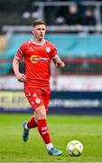 4 July 2025; Kameron Ledwidge of Shelbourne during the SSE Airtricity Men's Premier Division match between Shelbourne and Cork City at Tolka Park in Dublin. Photo by Sam Barnes/Sportsfile