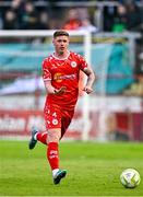4 July 2025; Kameron Ledwidge of Shelbourne during the SSE Airtricity Men's Premier Division match between Shelbourne and Cork City at Tolka Park in Dublin. Photo by Sam Barnes/Sportsfile