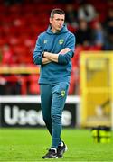 4 July 2025; Cork City manager Gerard Nash before the SSE Airtricity Men's Premier Division match between Shelbourne and Cork City at Tolka Park in Dublin. Photo by Sam Barnes/Sportsfile