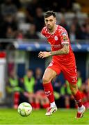 4 July 2025; Ellis Chapman of Shelbourne during the SSE Airtricity Men's Premier Division match between Shelbourne and Cork City at Tolka Park in Dublin. Photo by Sam Barnes/Sportsfile