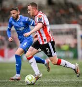 4 July 2025; Shane Ferguson of Derry City during the SSE Airtricity Men's Premier Division match between Derry City and Waterford at The Ryan McBride Brandywell Stadium in Derry. Photo by Ramsey Cardy/Sportsfile