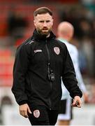 4 July 2025; Derry City strength and conditioning coach Danny Doherty before the SSE Airtricity Men's Premier Division match between Derry City and Waterford at The Ryan McBride Brandywell Stadium in Derry. Photo by Ramsey Cardy/Sportsfile