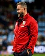 5 July 2025; British & Irish Lions head coach Andy Farrell before the tour match between NSW Waratahs and the British & Irish Lions at the Allianz Stadium in Sydney, Australia. Photo by Steve Christo/Sportsfile