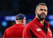 5 July 2025; British & Irish Lions head coach Andy Farrell before the tour match between NSW Waratahs and the British & Irish Lions at the Allianz Stadium in Sydney, Australia. Photo by Steve Christo/Sportsfile
