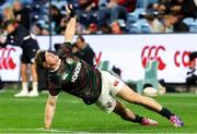 5 July 2025; Josh van der Flier of British & Irish Lions warms up before the tour match between NSW Waratahs and the British & Irish Lions at the Allianz Stadium in Sydney, Australia. Photo by Steve Christo/Sportsfile