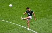 29 June 2025; Ciarán Caulfield of Meath during the GAA Football All-Ireland Senior Championship quarter-final match between Meath and Galway at Croke Park in Dublin. Photo by Daire Brennan/Sportsfile