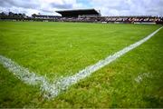 5 July 2025; A general view of the pitch before the TG4 All-Ireland Ladies Football Senior Championship quarter-final match between Galway and Waterford at Tuam Stadium in Galway. Photo by Piaras Ó Mídheach/Sportsfile