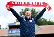 5 July 2025; Shelbourne head coach Joey O'Brien at Tolka Park in Dublin. Photo by David Fitzgerald/Sportsfile