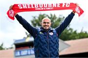 5 July 2025; Shelbourne head coach Joey O'Brien at Tolka Park in Dublin. Photo by David Fitzgerald/Sportsfile