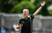5 July 2025; Referee Brendan Rice during the TG4 All-Ireland Ladies Football Senior Championship quarter-final match between Dublin and Cork at Parnell Park in Dublin. Photo by Seb Daly/Sportsfile