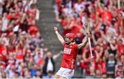 5 July 2025; Alan Connolly of Cork celebrates after scoring his side's second goal during the GAA Hurling All-Ireland Senior Championship semi-final match between Cork and Dublin at Croke Park in Dublin. Photo by David Fitzgerald/Sportsfile