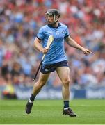5 July 2025; Cian O'Sullivan of Dublin celebrates after scoring his side's first goal during the GAA Hurling All-Ireland Senior Championship semi-final match between Cork and Dublin at Croke Park in Dublin. Photo by John Sheridan/Sportsfile