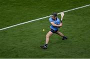 5 July 2025; Cian O'Sullivan of Dublin shoots to score his side's second goal during the GAA Hurling All-Ireland Senior Championship semi-final match between Cork and Dublin at Croke Park in Dublin. Photo by Stephen McCarthy/Sportsfile