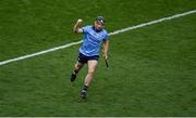 5 July 2025; Cian O'Sullivan of Dublin celebrates after scoring his side's second goal during the GAA Hurling All-Ireland Senior Championship semi-final match between Cork and Dublin at Croke Park in Dublin. Photo by Stephen McCarthy/Sportsfile