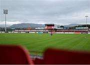 5 July 2025; A general view of The Showgrounds before the SSE Airtricity Men's Premier Division match between Sligo Rovers and Shamrock Rovers at The Showgrounds in Sligo. Photo by Thomas Flinkow/Sportsfile