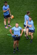 5 July 2025; A dejected John Hetherton of Dublin after the GAA Hurling All-Ireland Senior Championship semi-final match between Cork and Dublin at Croke Park in Dublin. Photo by Stephen McCarthy/Sportsfile
