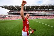5 July 2025; Brian Hayes of Cork celebrates after the GAA Hurling All-Ireland Senior Championship semi-final match between Cork and Dublin at Croke Park in Dublin. Photo by David Fitzgerald/Sportsfile
