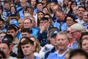 5 July 2025; Dublin supporters during the GAA Hurling All-Ireland Senior Championship semi-final match between Cork and Dublin at Croke Park in Dublin. Photo by David Fitzgerald/Sportsfile