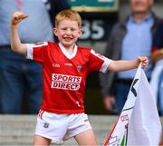 5 July 2025; A Cork supporter during the GAA Hurling All-Ireland Senior Championship semi-final match between Cork and Dublin at Croke Park in Dublin. Photo by Ray McManus/Sportsfile