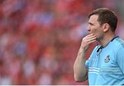 5 July 2025; Dublin manager Niall Ó Ceallacháin during the GAA Hurling All-Ireland Senior Championship semi-final match between Cork and Dublin at Croke Park in Dublin. Photo by David Fitzgerald/Sportsfile