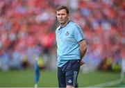 5 July 2025; Dublin manager Niall Ó Ceallacháin during the GAA Hurling All-Ireland Senior Championship semi-final match between Cork and Dublin at Croke Park in Dublin. Photo by David Fitzgerald/Sportsfile