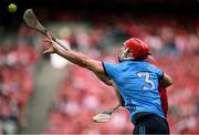 5 July 2025; Paddy Smyth of Dublin in action against Brian Hayes of Cork during the GAA Hurling All-Ireland Senior Championship semi-final match between Cork and Dublin at Croke Park in Dublin. Photo by Ramsey Cardy/Sportsfile