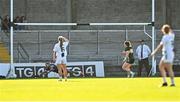 5 July 2025; Síofra O'Shea of Kerry shoots to score her side's second goal, a penalty, during the TG4 All-Ireland Ladies Football Senior Championship quarter-final match between Kerry and Kildare at Austin Stack Park in Tralee, Kerry. Photo by Tyler Miller/Sportsfile
