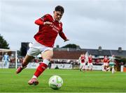 5 July 2025; during the SSE Airtricity Men's Premier Division match between Sligo Rovers and Shamrock Rovers at The Showgrounds in Sligo. Photo by Thomas Flinkow/Sportsfile