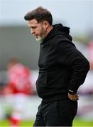 5 July 2025; Shamrock Rovers manager Stephen Bradley during the SSE Airtricity Men's Premier Division match between Sligo Rovers and Shamrock Rovers at The Showgrounds in Sligo. Photo by Thomas Flinkow/Sportsfile