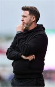 5 July 2025; Shamrock Rovers manager Stephen Bradley during the SSE Airtricity Men's Premier Division match between Sligo Rovers and Shamrock Rovers at The Showgrounds in Sligo. Photo by Thomas Flinkow/Sportsfile
