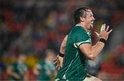 5 July 2025; Ryan Baird of Ireland during the International Rugby Test match between Georgia and Ireland at at Mikheil Meskhi Stadium in Tbilisi, Georgia. Photo by Brendan Moran/Sportsfile