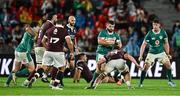 5 July 2025; Michael Milne of Ireland in action against Mikheili Babunashvili of Georgia during the International Rugby Test match between Georgia and Ireland at at Mikheil Meskhi Stadium in Tbilisi, Georgia. Photo by Brendan Moran/Sportsfile