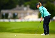 6 July 2025; Emma Fleming of Ireland putts on the first green during day four of the 2025 KPMG Women’s Irish Open Golf Championship at Carton House Golf Club in Maynooth, Kildare. Photo by Seb Daly/Sportsfile
