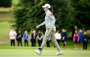 6 July 2025; Leona Maguire of Ireland on the second green during day four of the 2025 KPMG Women’s Irish Open Golf Championship at Carton House Golf Club in Maynooth, Kildare. Photo by Seb Daly/Sportsfile