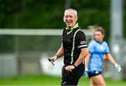 5 July 2025; Referee Brendan Rice during the TG4 All-Ireland Ladies Football Senior Championship quarter-final match between Dublin and Cork at Parnell Park in Dublin. Photo by Seb Daly/Sportsfile