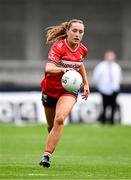5 July 2025; Sarah Leahy of Cork during the TG4 All-Ireland Ladies Football Senior Championship quarter-final match between Dublin and Cork at Parnell Park in Dublin. Photo by Seb Daly/Sportsfile